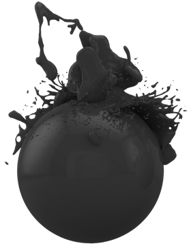 Краска чёрная F04